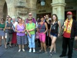 Grupo de visita por Valladolid