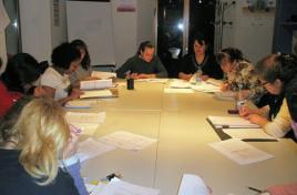 Comienza la fase práctica en el curso de Auxiliar de Geriatría del CIL de Cuéllar (Segovia)