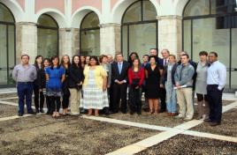 La colaboración entre la Consejería de Educación y la Fundación de la Lengua Española hace posible que nueve maestros norteamericanos participen en el programa "Futuros Maestros Americanos en Prácticas" FMAP