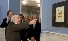 Burgos acoge una exposición de acrílicos y manuscritos de Victoriano Crémer