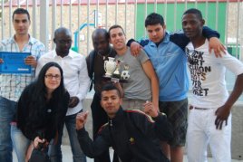 El Centro de Integración Local de Santa Marta de Tormes (Salamanca), protagonista en la entrega de premios del V Mundialito Intercultural de Fútbol