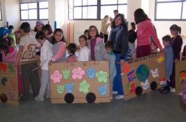 El CIL de Íscar pone en marcha "El tren de la paz"