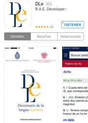 El Diccionario de la Lengua Española en el móvil