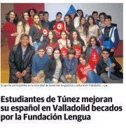 Estudiantes de Túnez mejoran su español en la Fundación