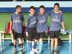 El CIL de Arévalo organiza un equipo de fútbol-sala con el patrocinio de la Fundación de la Lengua Española