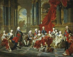 La familia de Felipe V - Van Loo