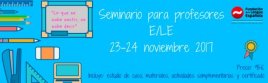 Seminario profesores E/LE Noviembre 2017